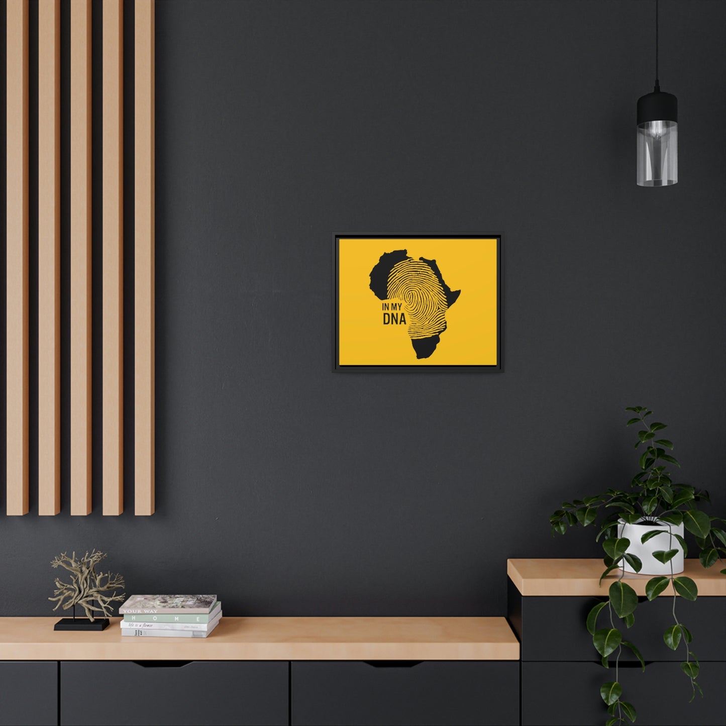 Africa in my DNA, Black Frame