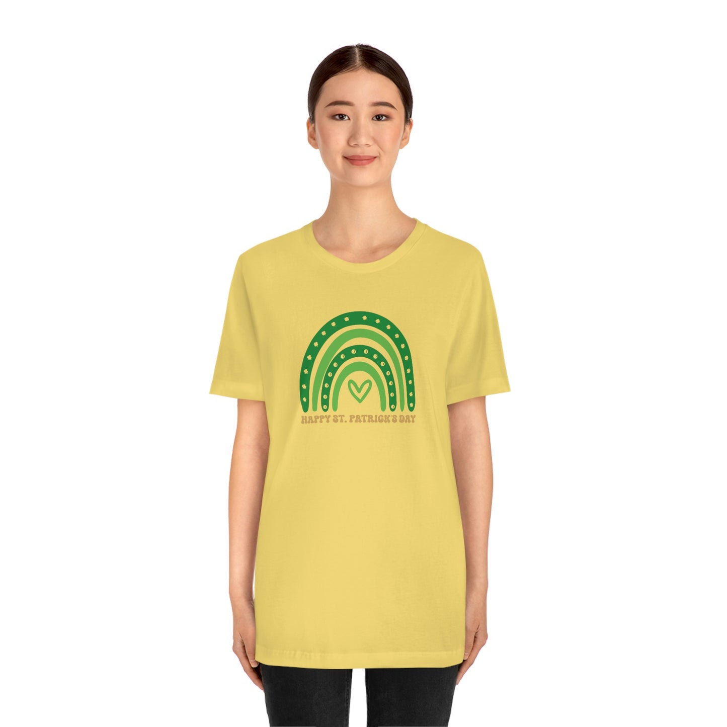 Happy St Patricks Day Unisex Jersey Short Sleeve Tee