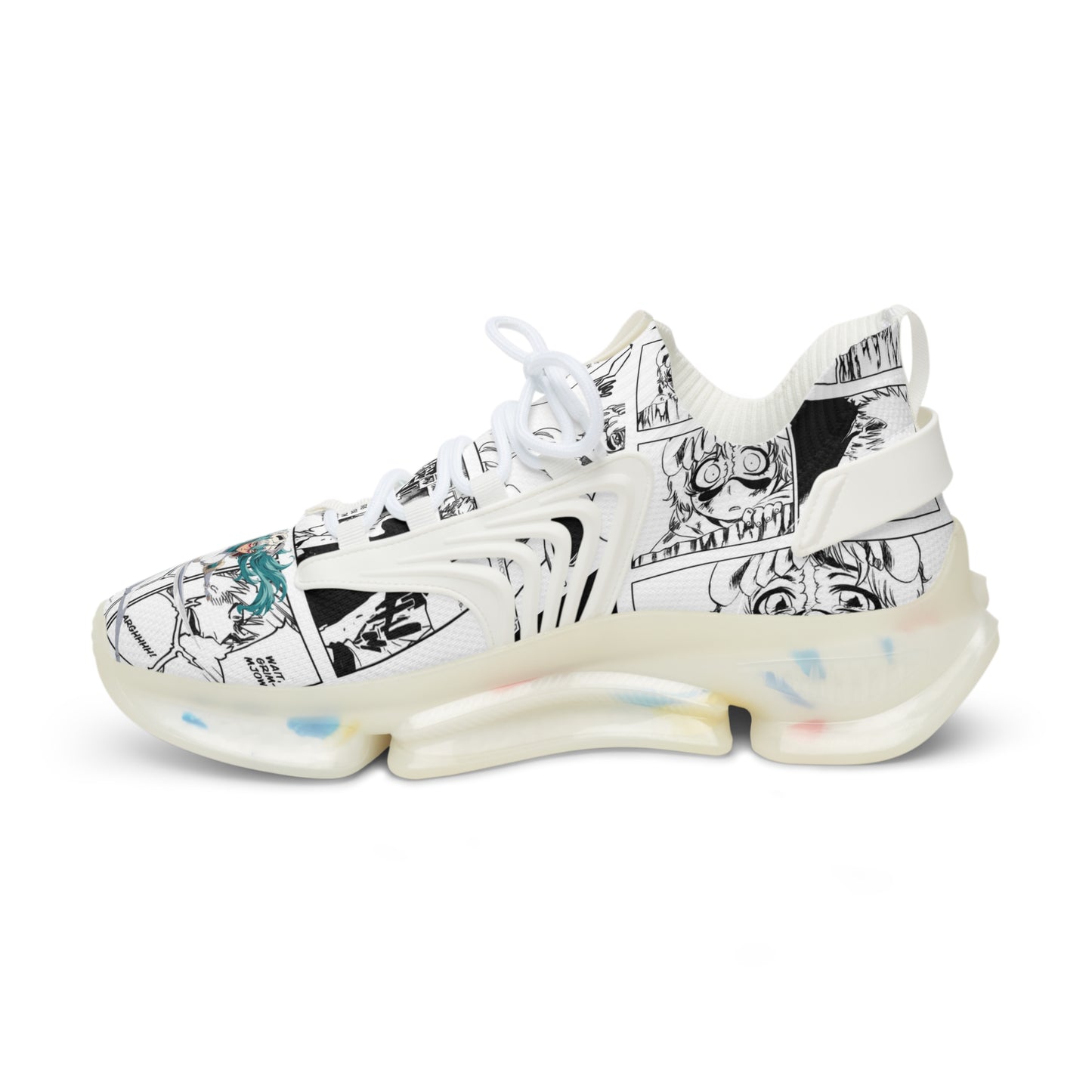 Nell/Gojo Custom Mesh Sports Sneakers