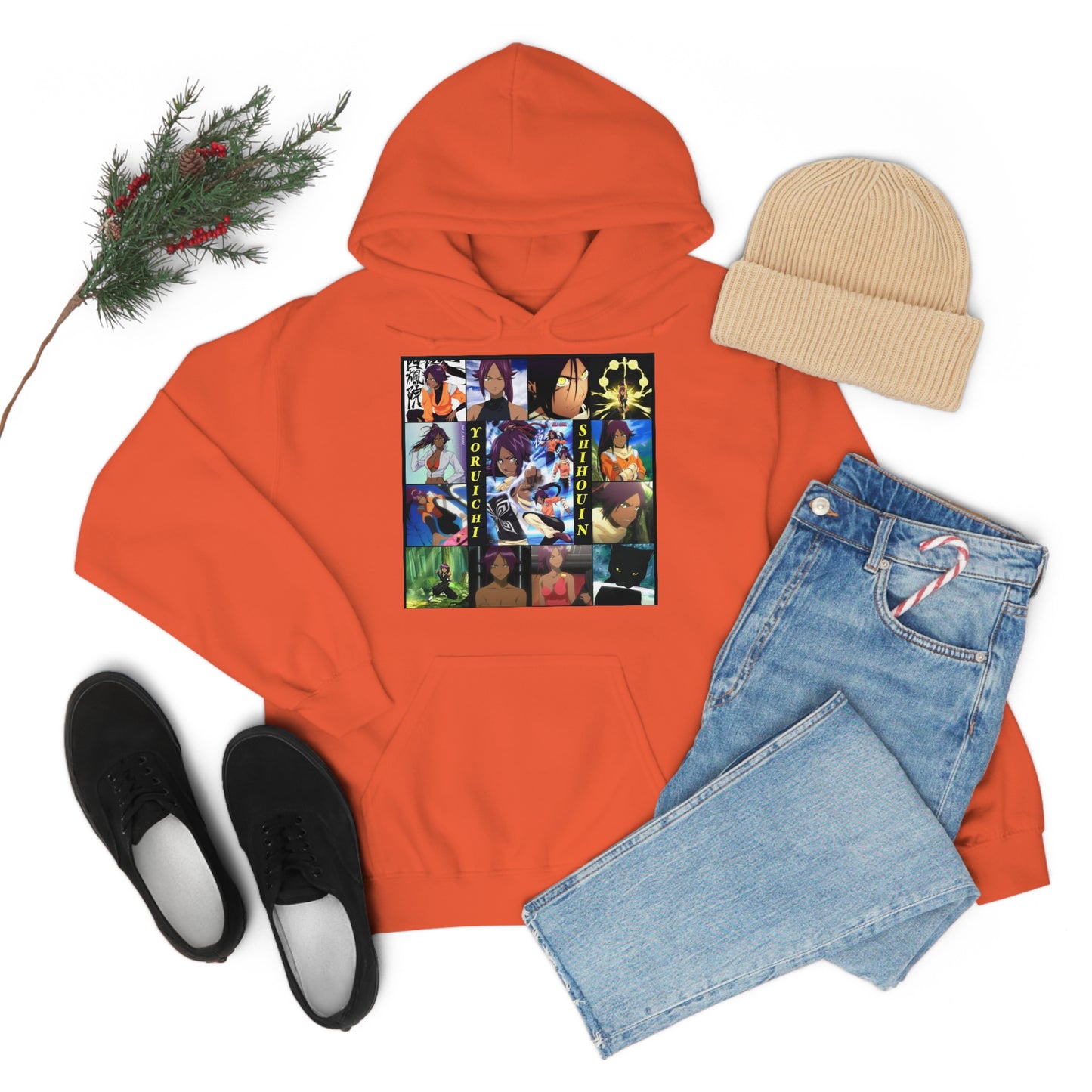 Yoruichi Unisex Heavy Blend Pullover Hoodie