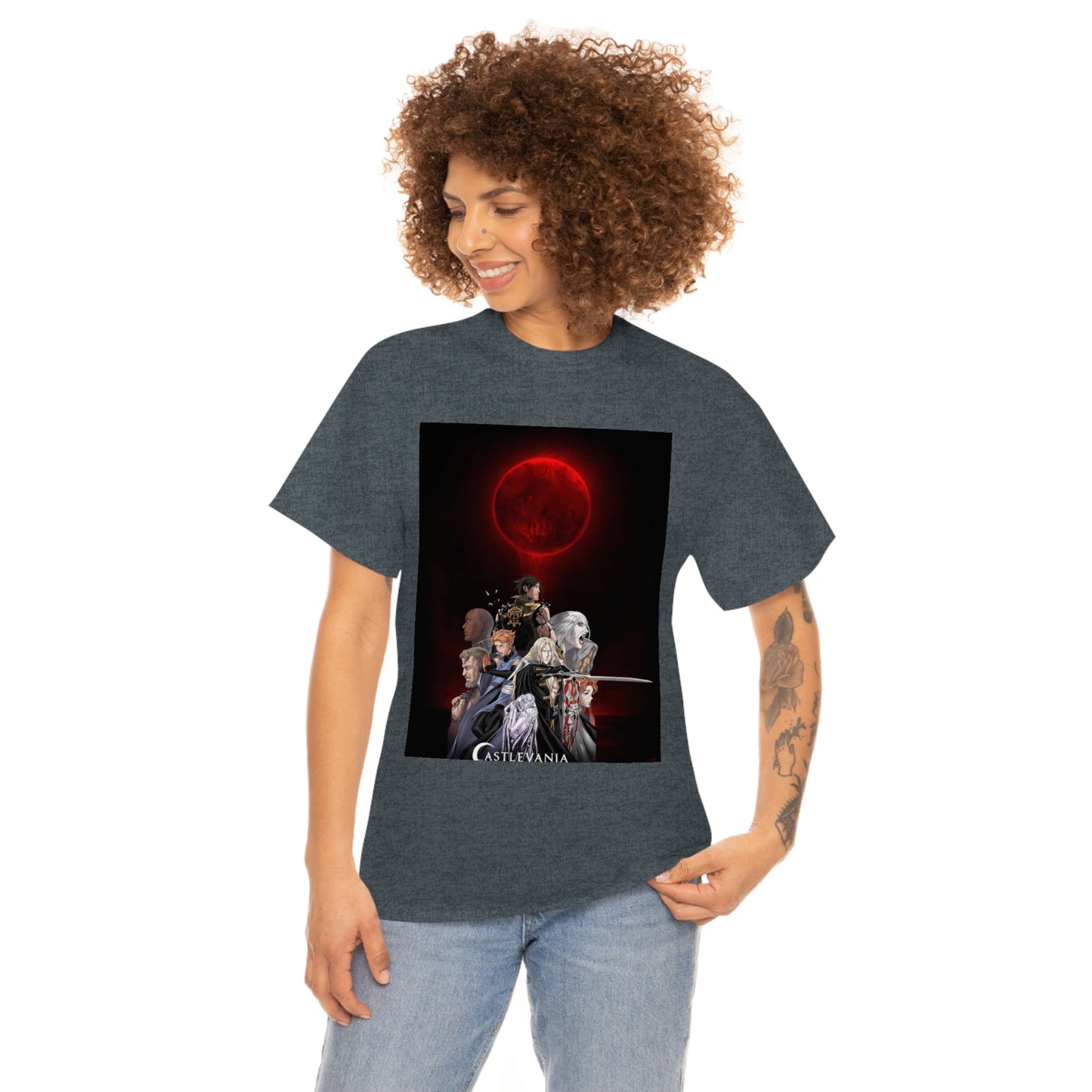 Castlevania Unisex Heavy Cotton T-Shirt