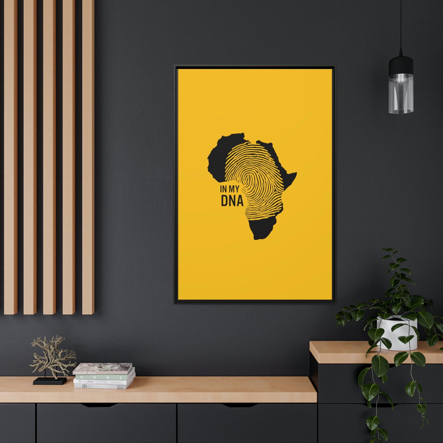 Africa in my DNA, Black Frame