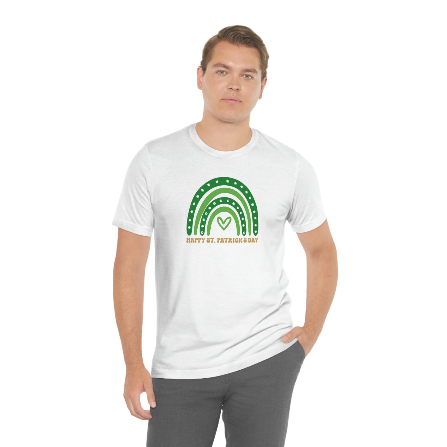 Happy St Patricks Day Unisex Jersey Short Sleeve Tee