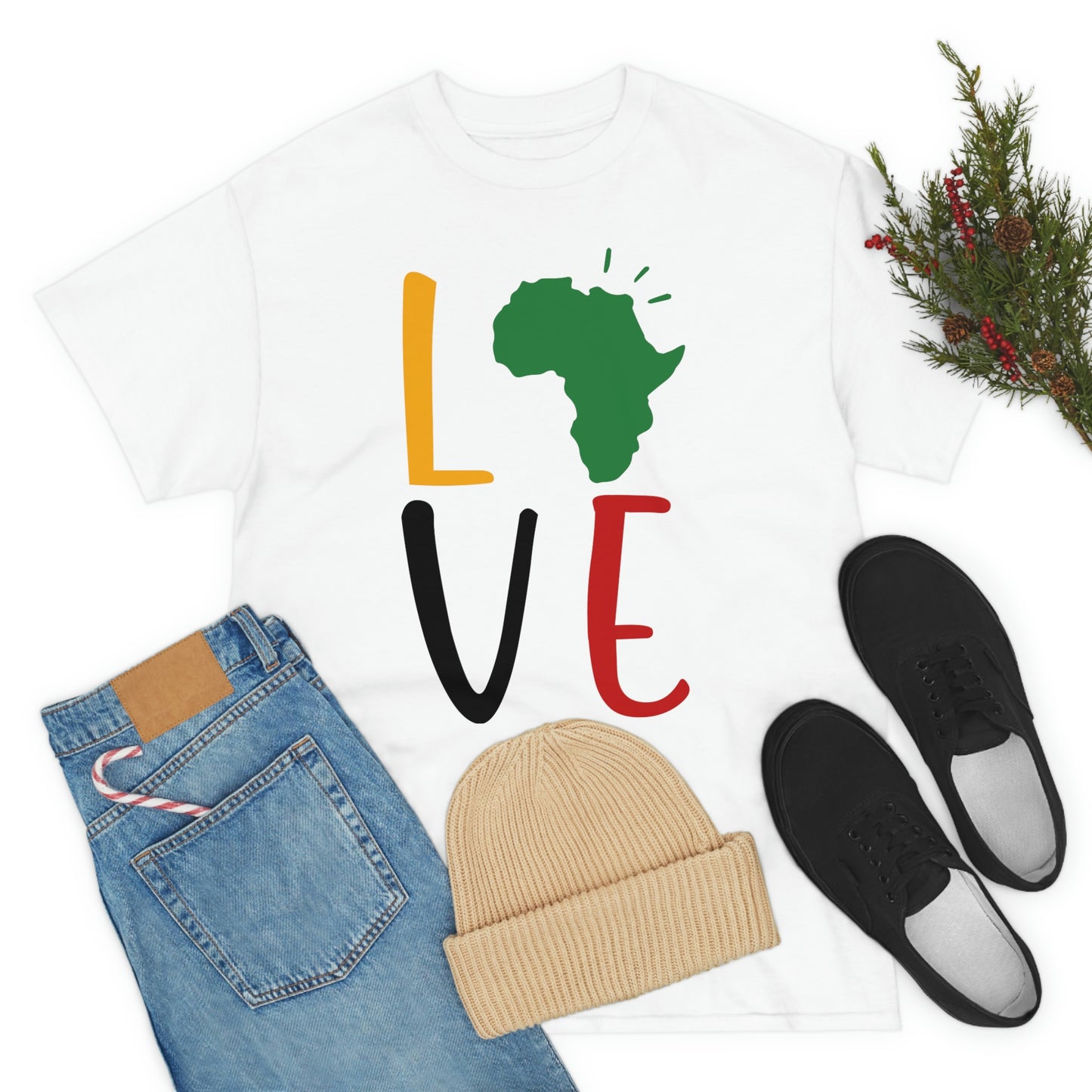 Black Love Unisex Heavy Cotton Tee