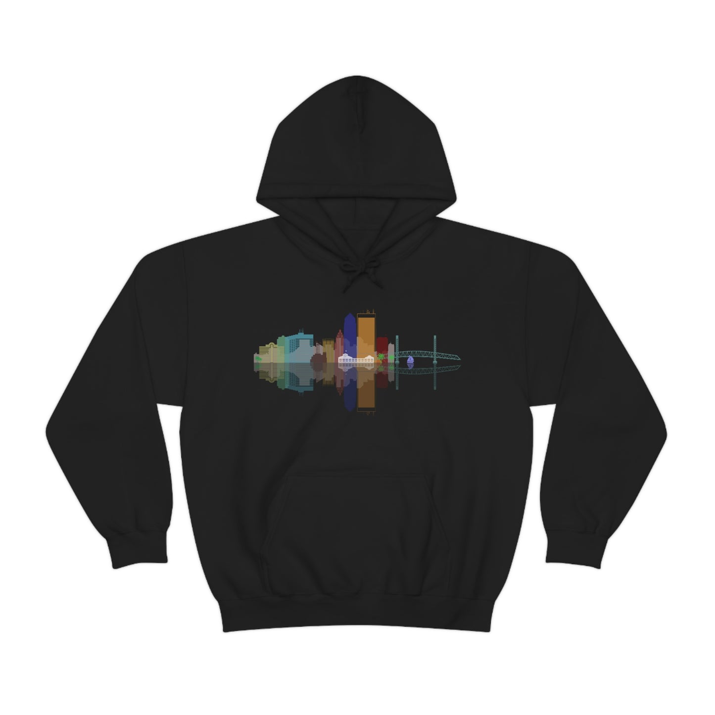 Downtown Jacksonville Unisex Heavy Blend™ Hooded Sweatshirt