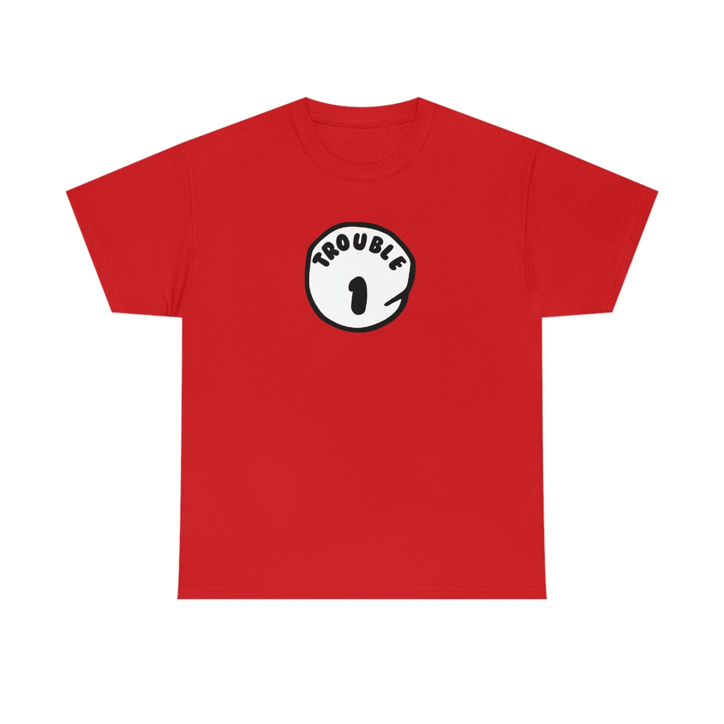 Trouble 1 Unisex Heavy Cotton Tee