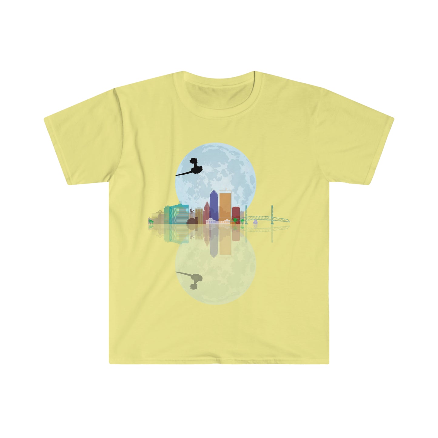 Unisex Softstyle Goku on Nimbus T-Shirt
