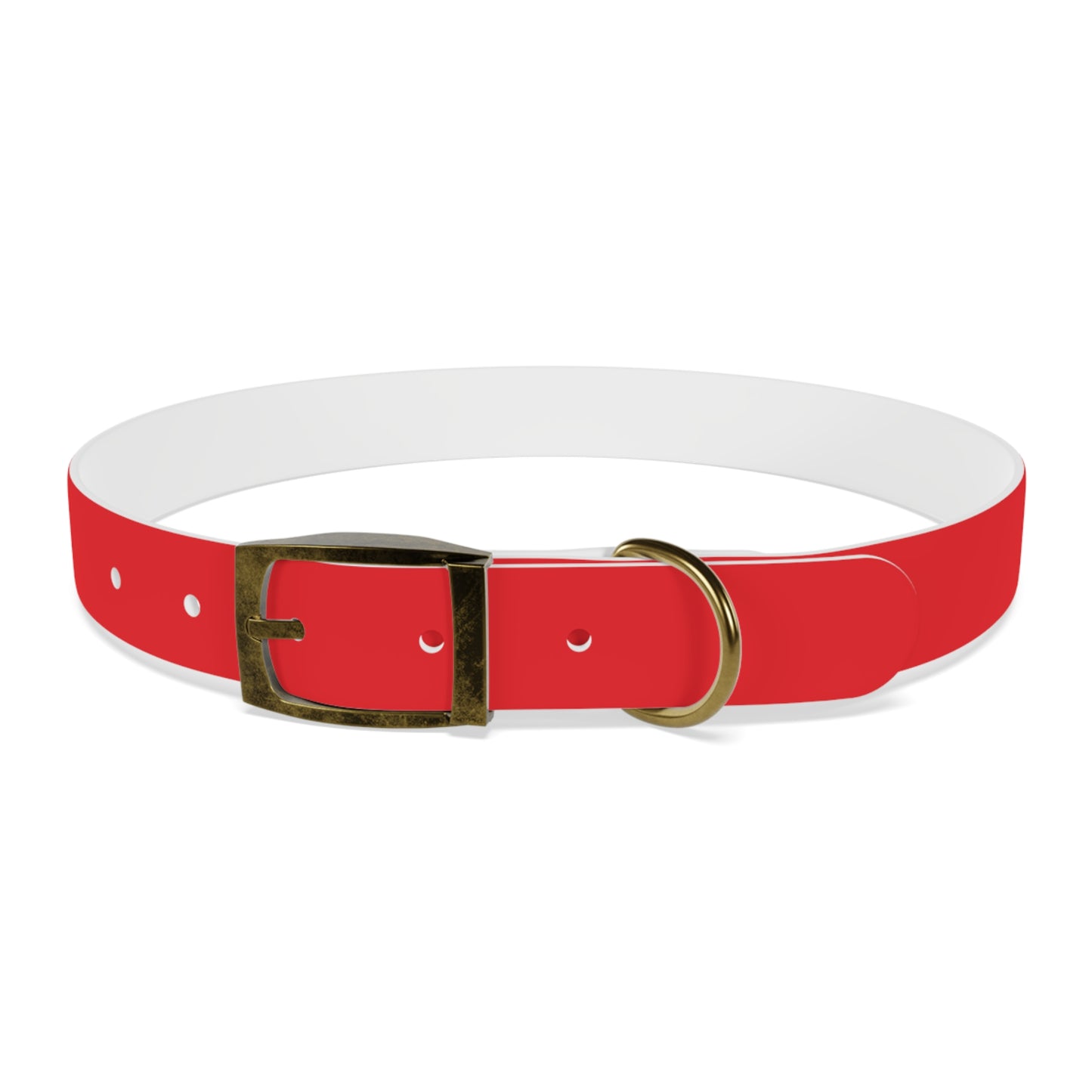 Red Kitsune Dog Collar