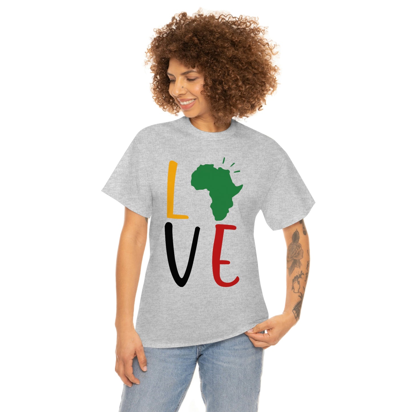 Black Love Unisex Heavy Cotton Tee