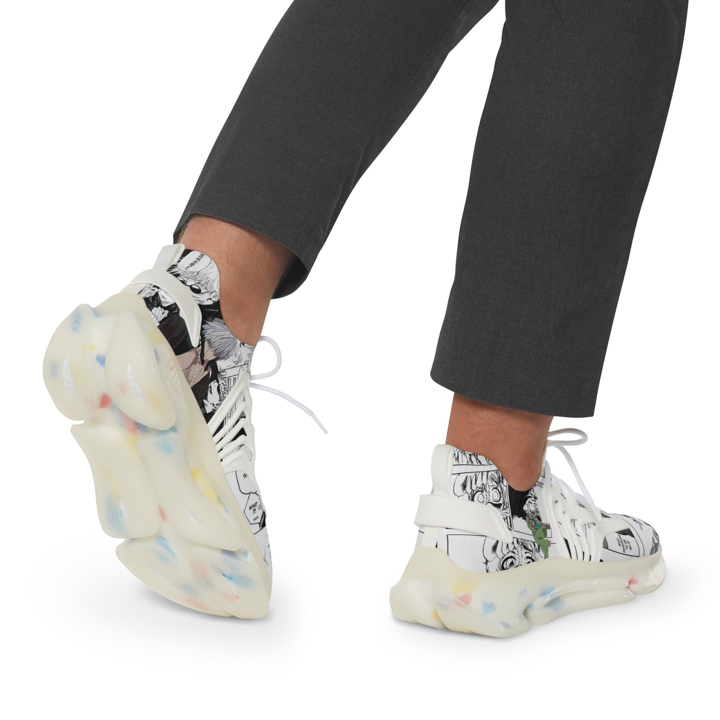 Nell/Gojo Custom Mesh Sports Sneakers