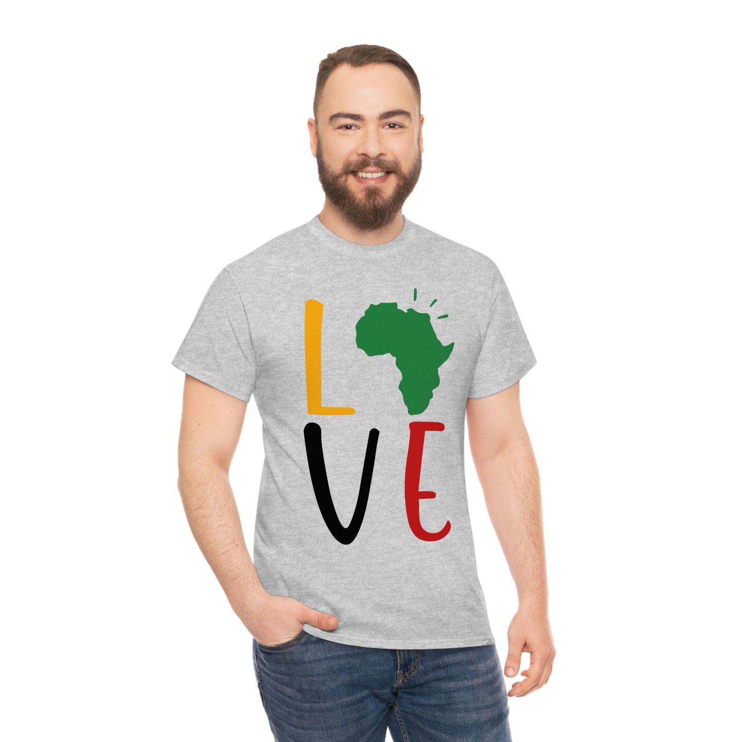 Black Love Unisex Heavy Cotton Tee