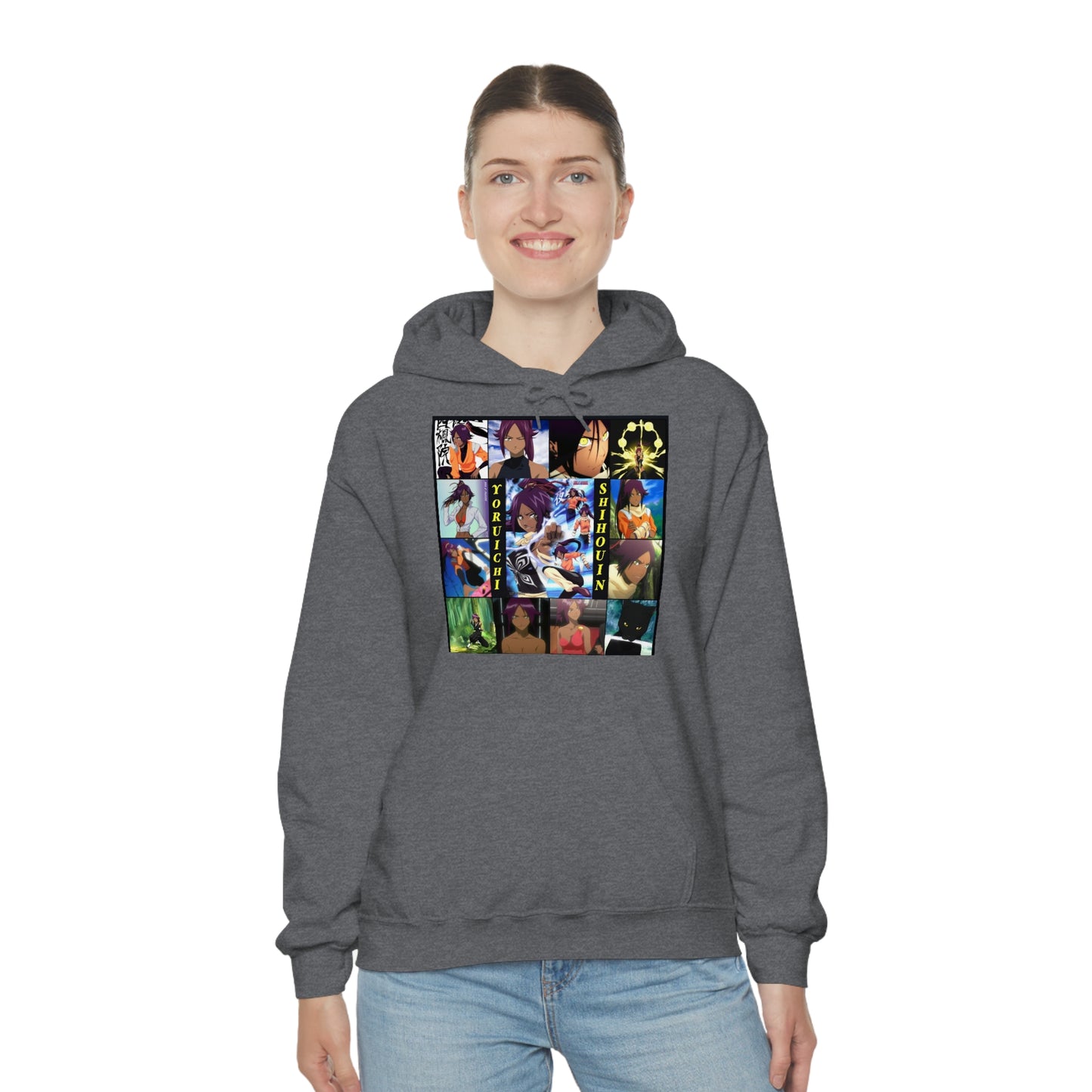 Yoruichi Unisex Heavy Blend Pullover Hoodie