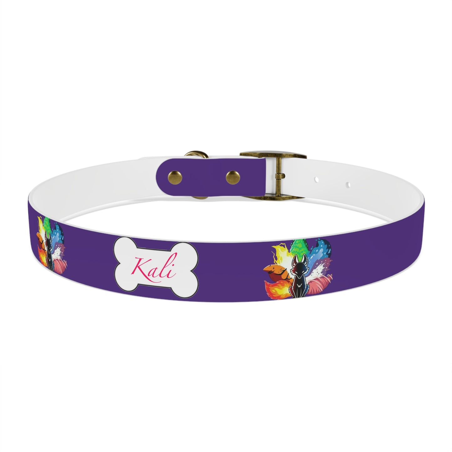 Ninetailed fox Dog Collar