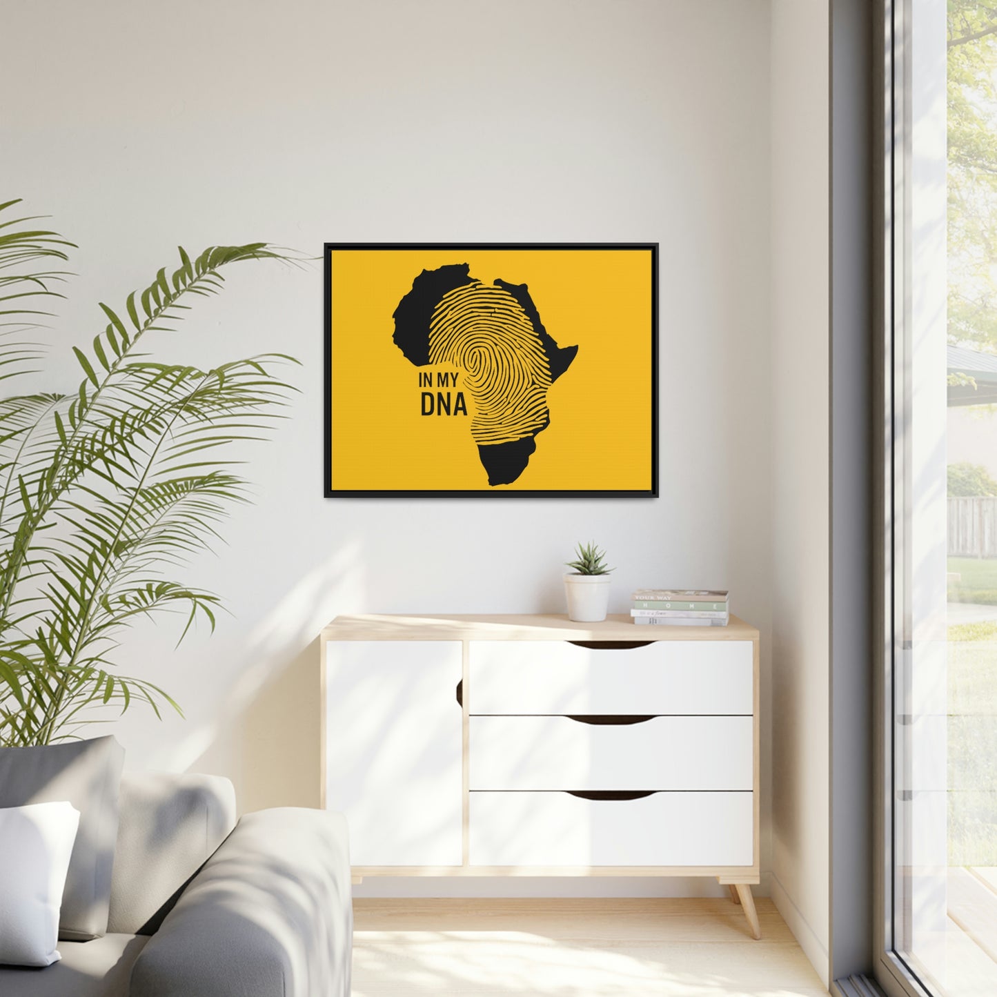 Africa in my DNA, Black Frame