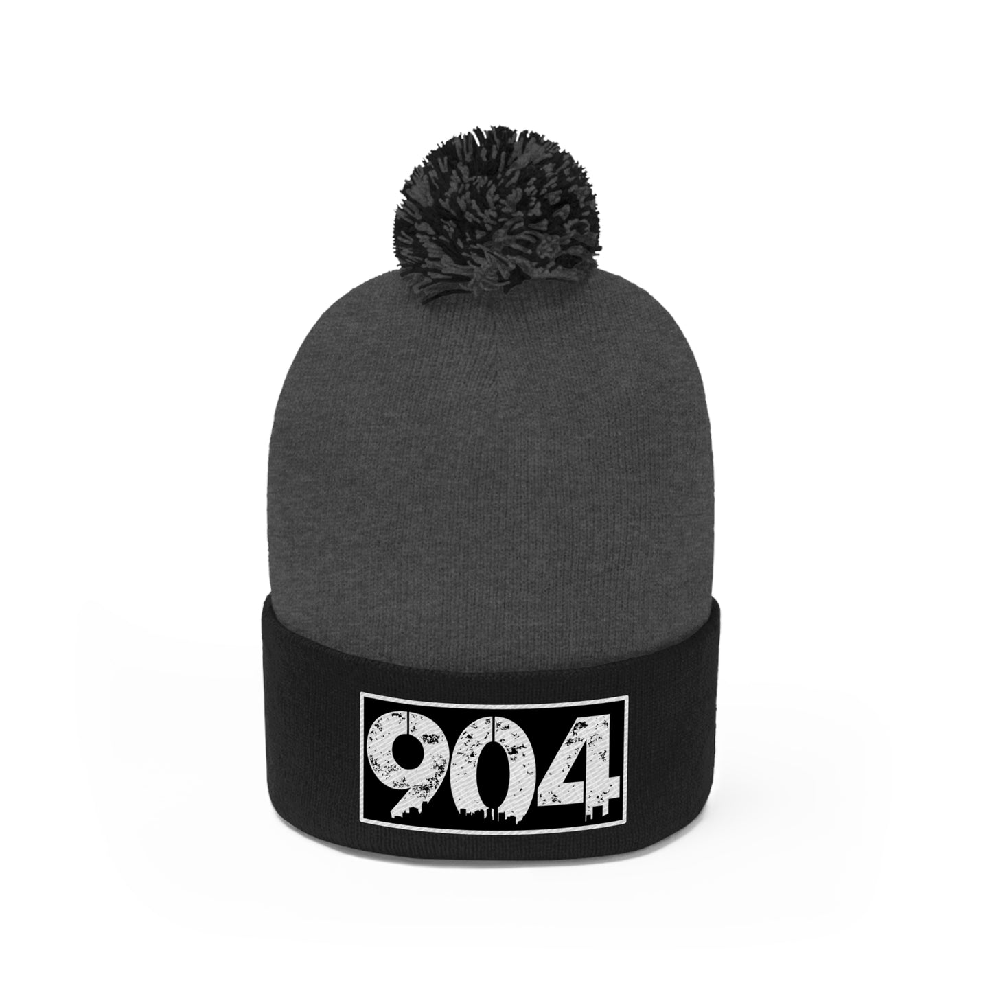 Duval 904 embroidered Pom Pom Beanie