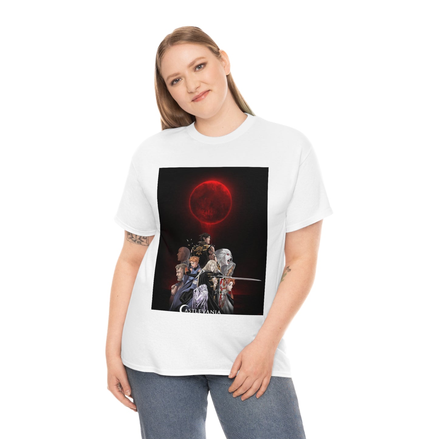 Castlevania Unisex Heavy Cotton T-Shirt
