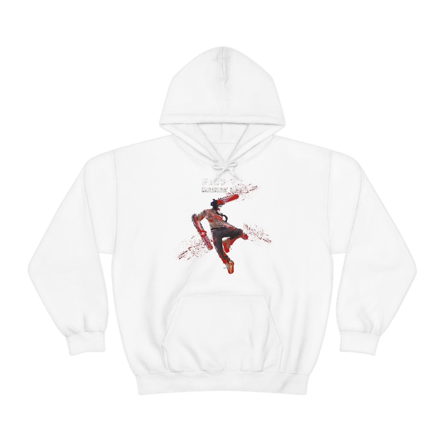 Denji Chainsaw Unisex Heavy Blend Pullover Hoodie