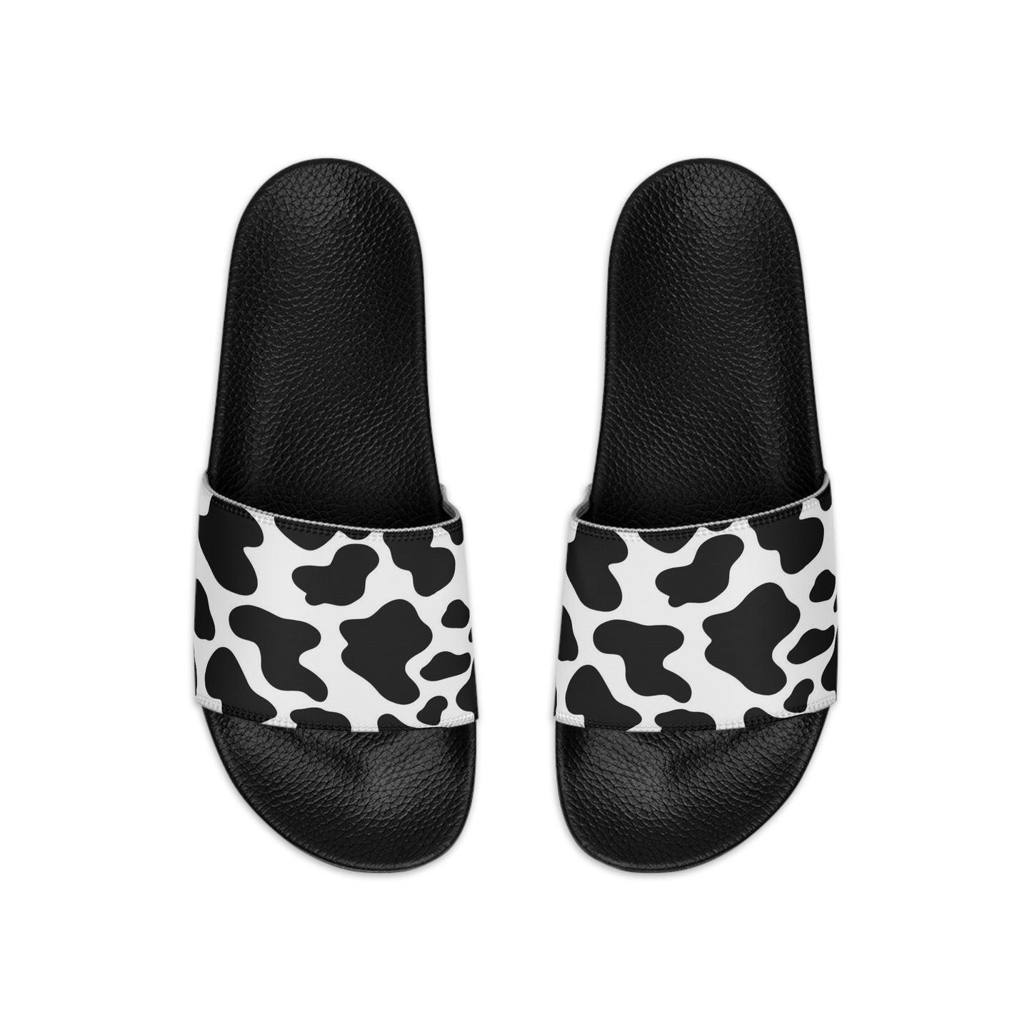 Women's Cow Print Slide Sandals