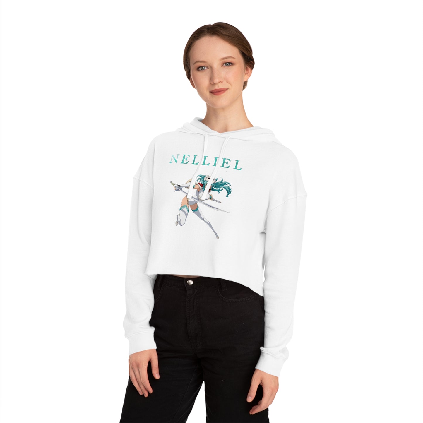 Nell Women’s Cropped Hooded Sweatshirt