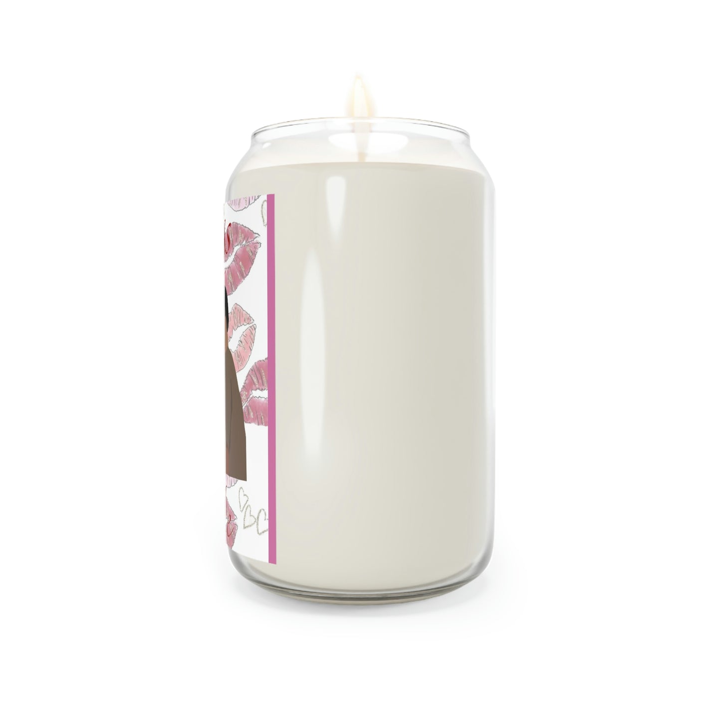 (KISS ME! Valentine’s Day) 70-80 HOUR, Soy Scented Candle, 13.75oz