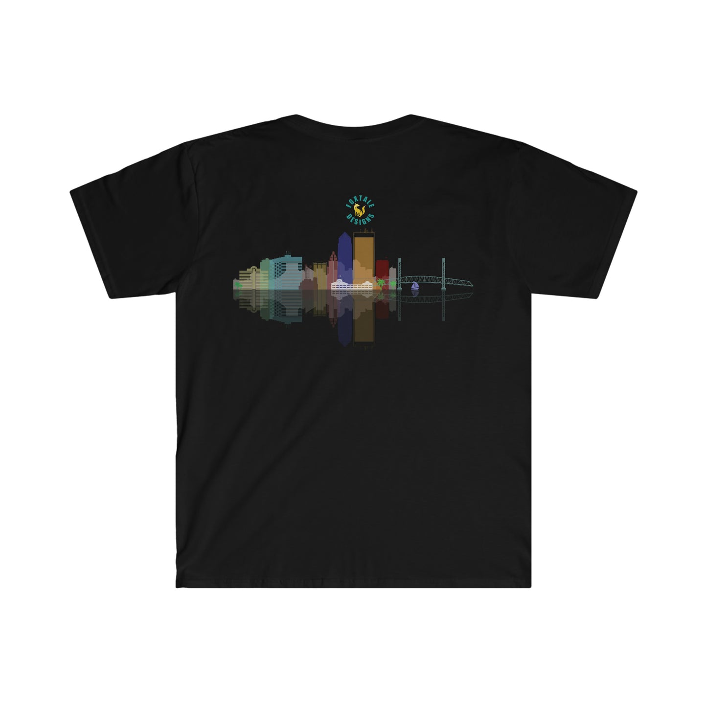 Jax Front and Back Design Unisex Softstyle T-Shirt