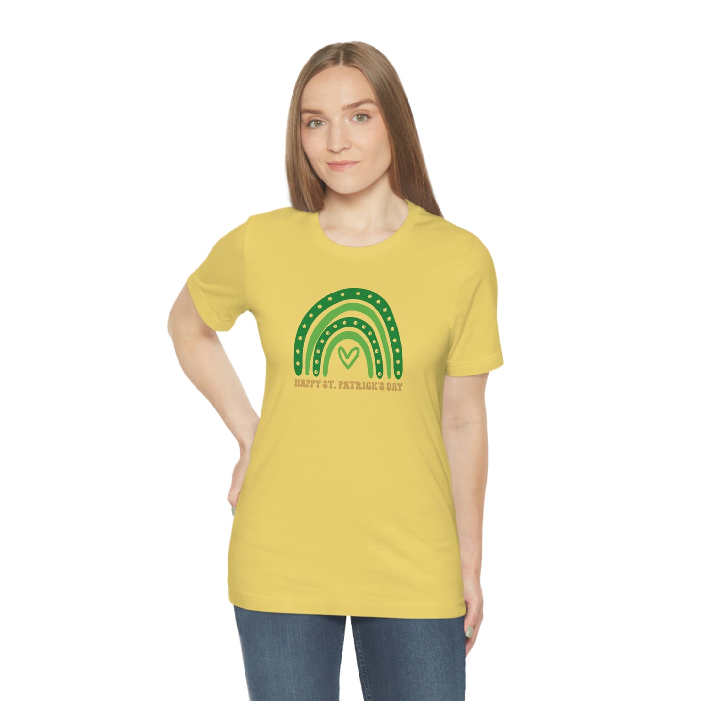 Happy St Patricks Day Unisex Jersey Short Sleeve Tee