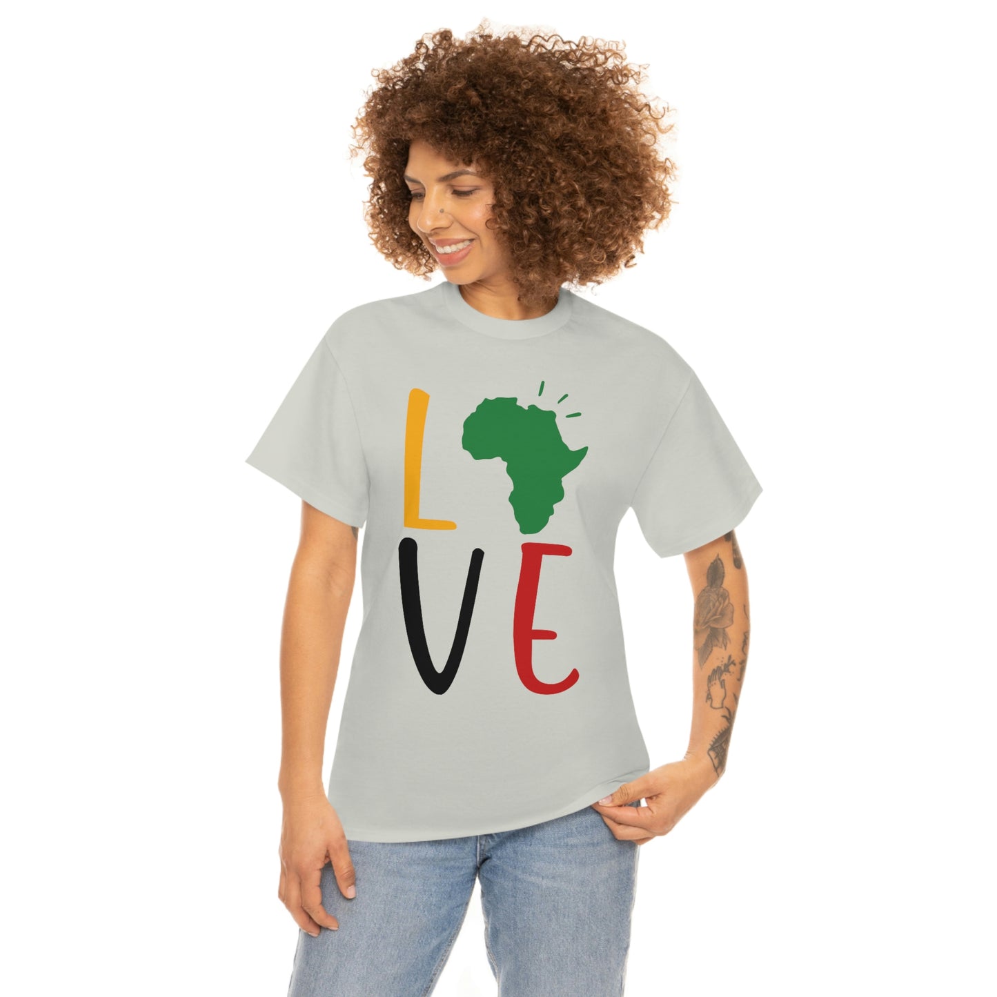 Black Love Unisex Heavy Cotton Tee