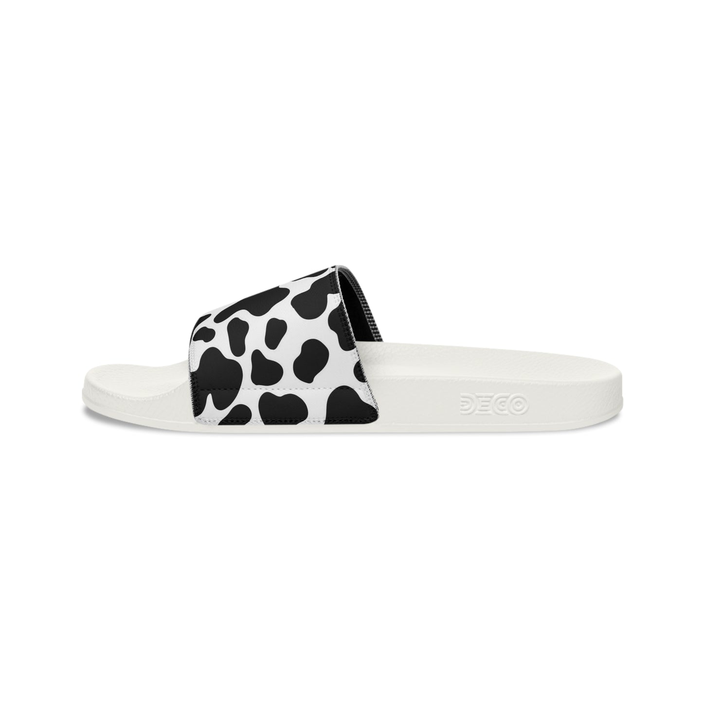 Women's Cow Print Slide Sandals