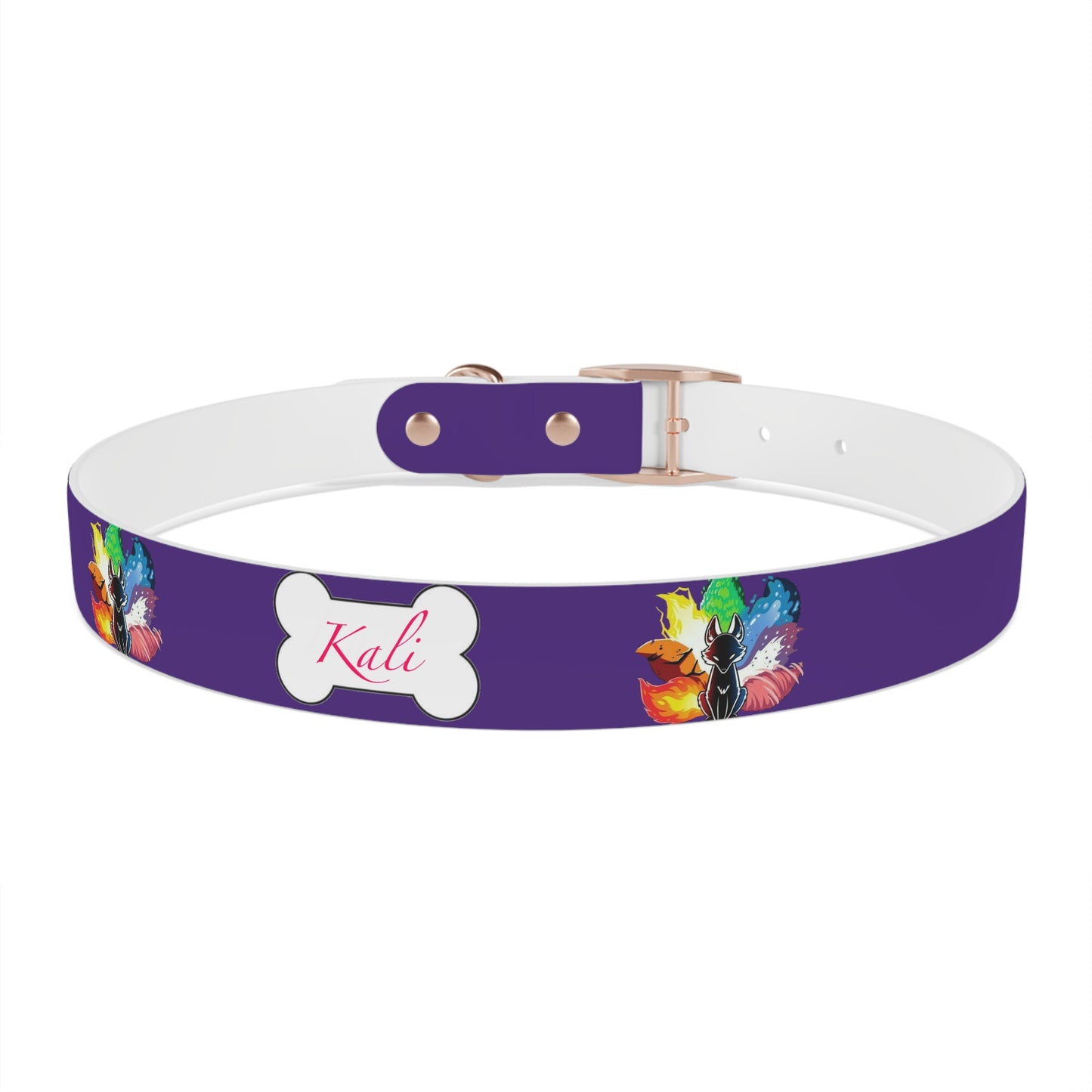 Ninetailed fox Dog Collar