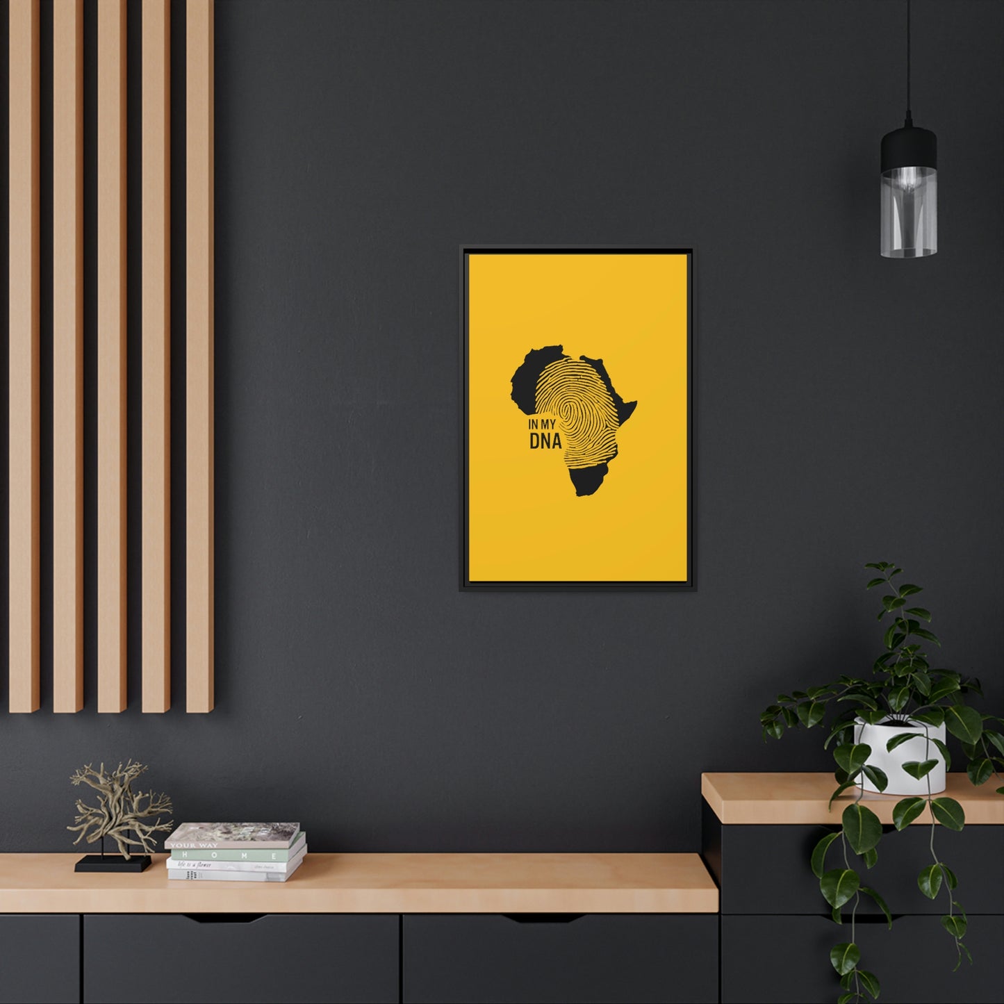 Africa in my DNA, Black Frame