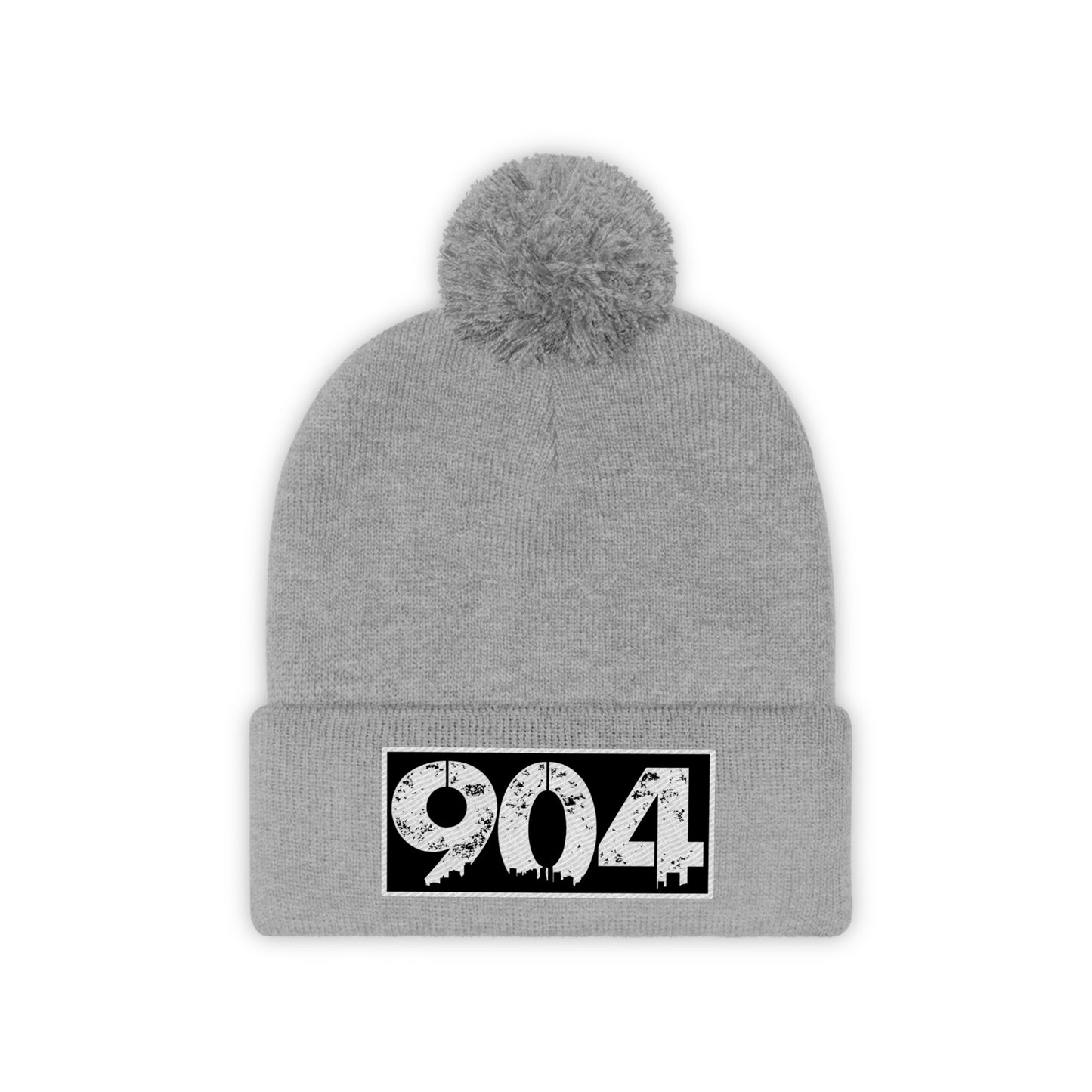 Duval 904 embroidered Pom Pom Beanie