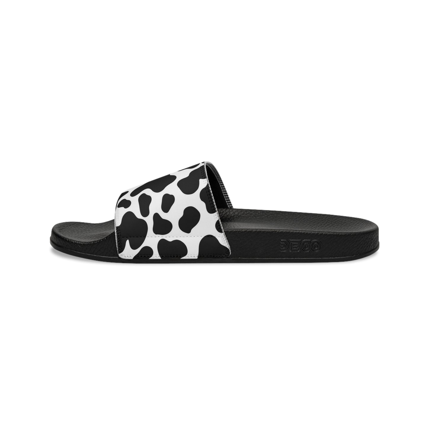 Women's Cow Print Slide Sandals
