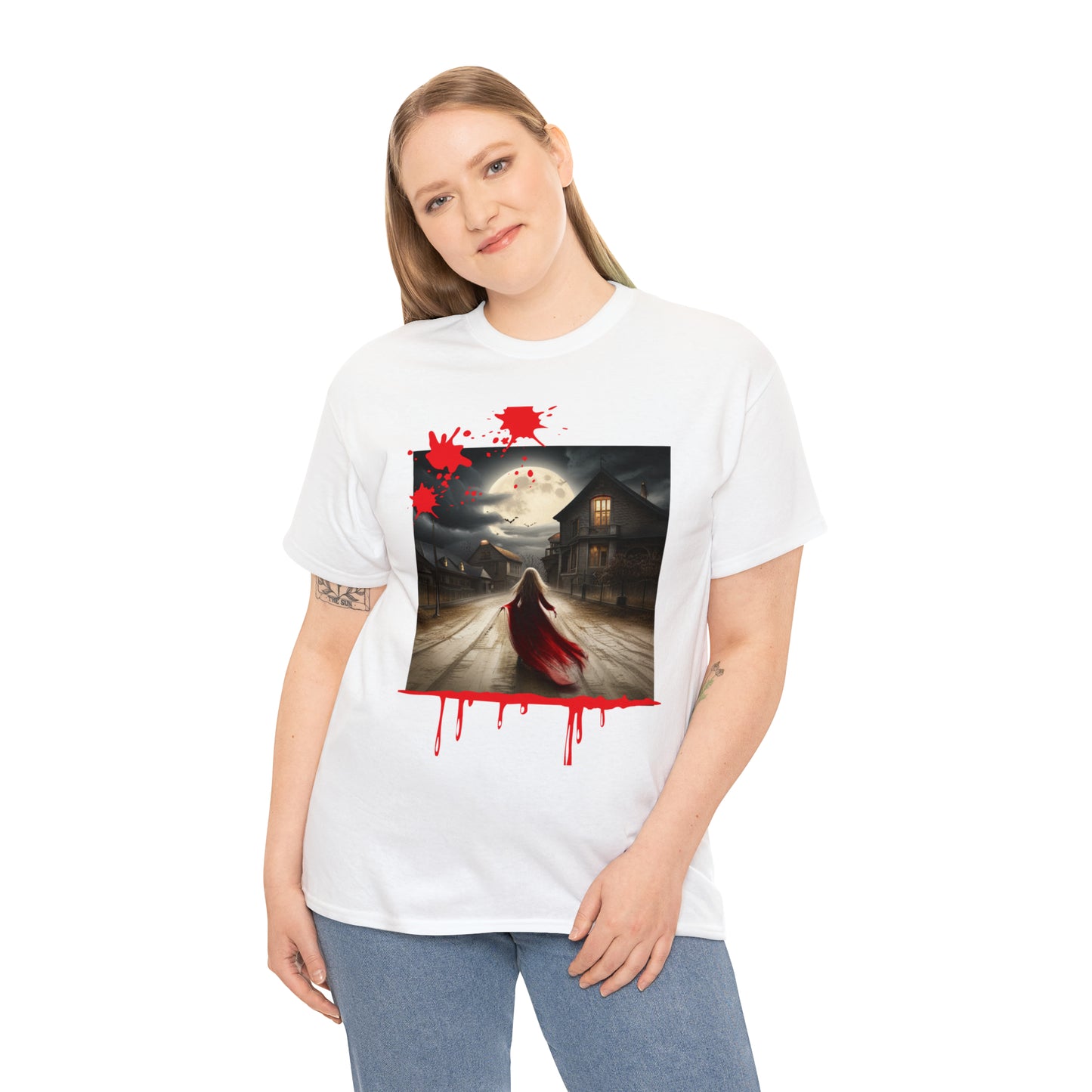 Lady of death Heavy Cotton Tee