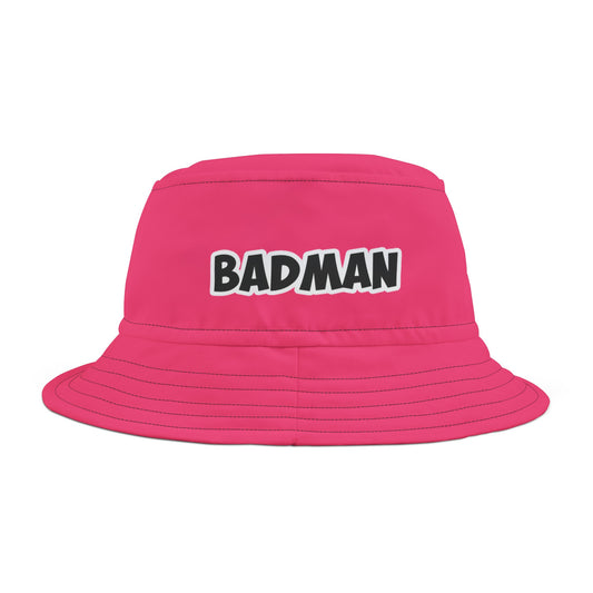 Saiyan Swagger: "BADMAN" Bucket Hat