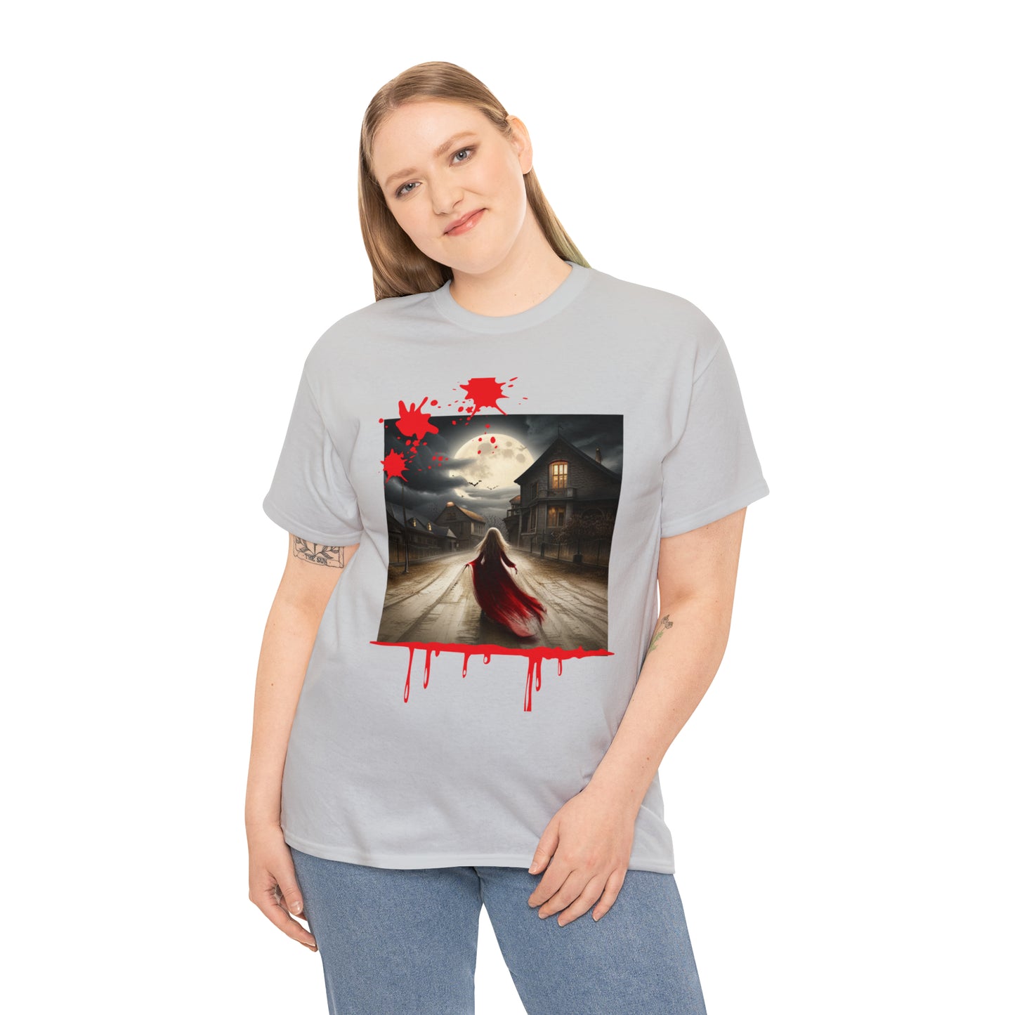 Lady of death Heavy Cotton Tee