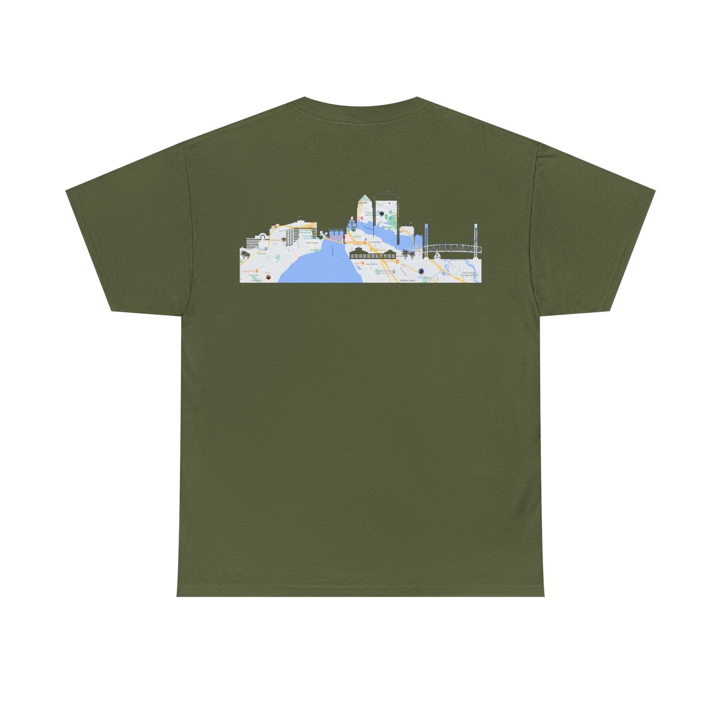 904 Map Heavy Cotton Tee