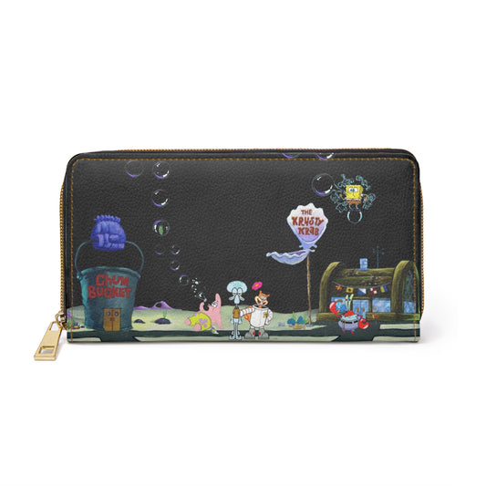 Spongebob and friends Zipper Wallet