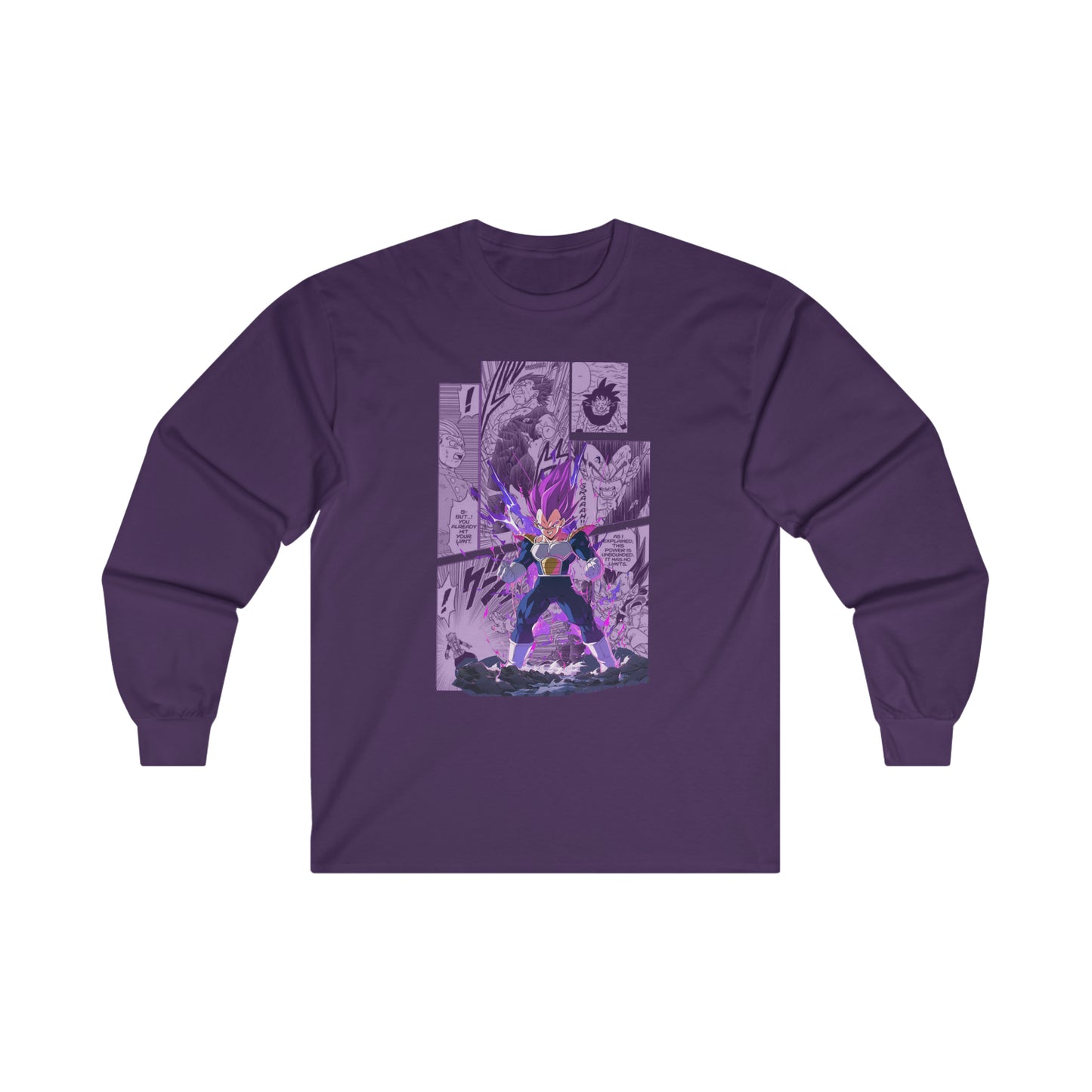Vegeta Ultra Cotton Long Sleeve Tee