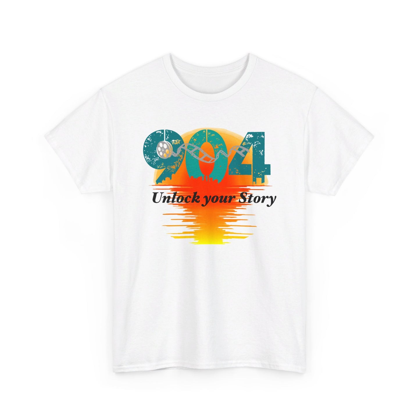 904 Area Code Sunset Graphic T-Shirt - Unlock Your Story