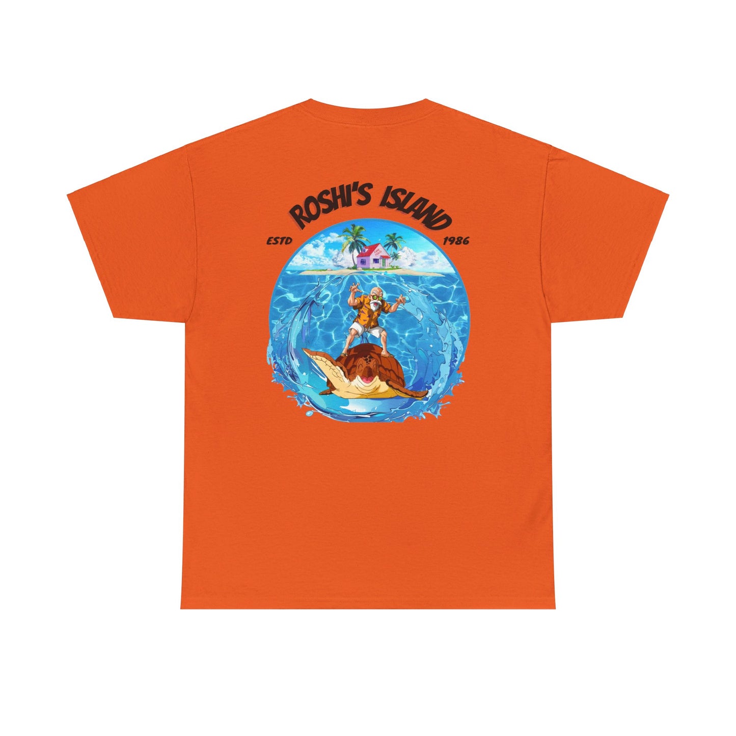Roshi T-shirt (Roshi in quirky pose)