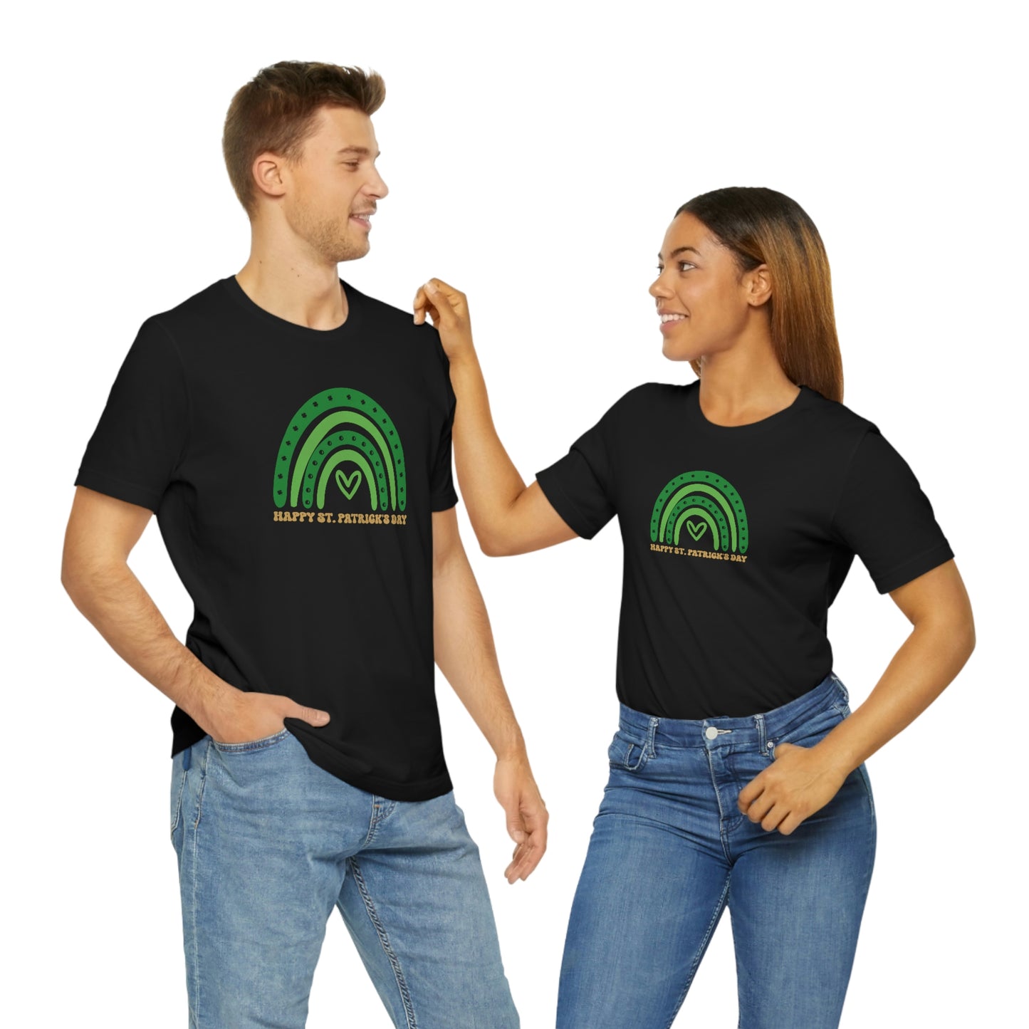Happy St Patricks Day Unisex Jersey Short Sleeve Tee