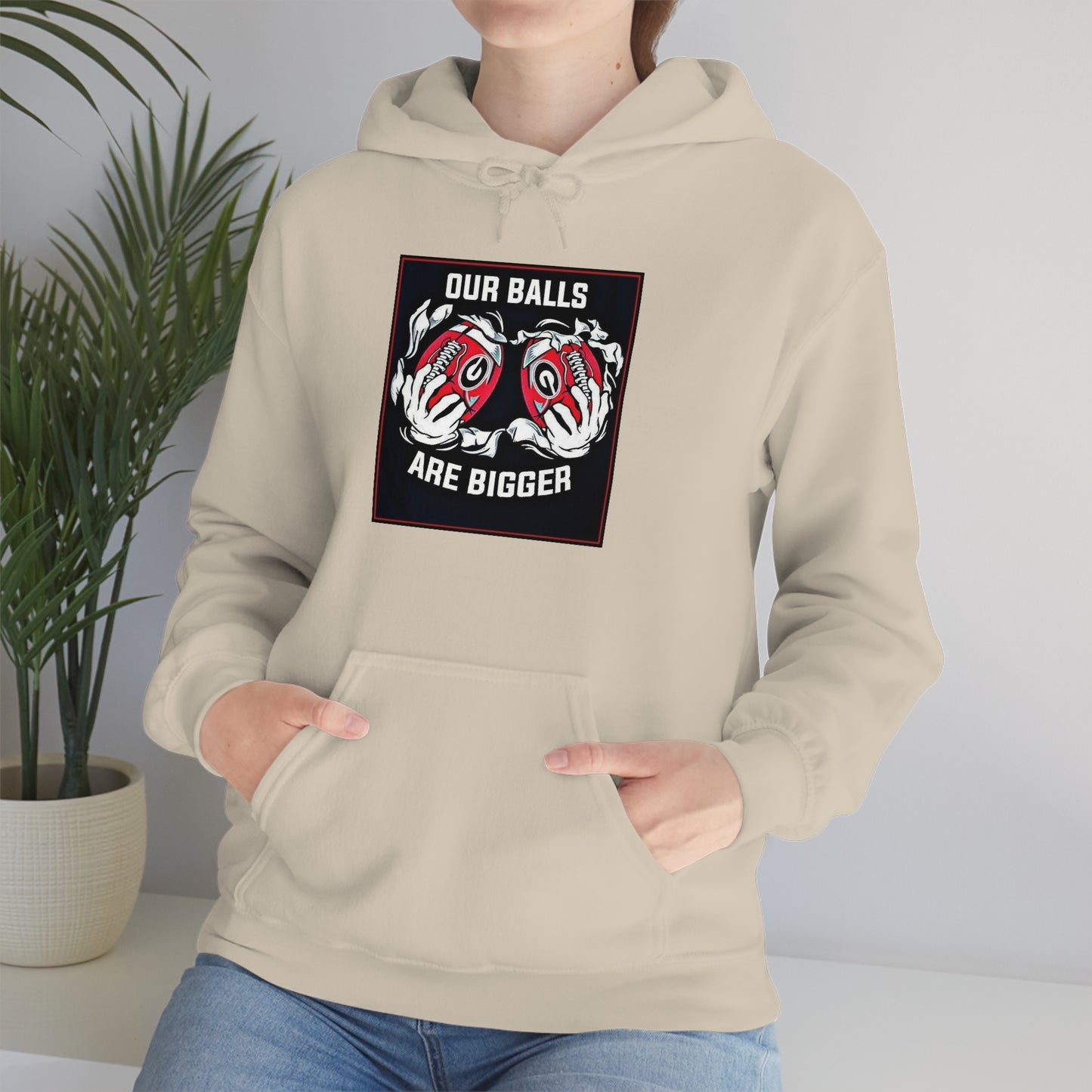Georgia Bulldogs Unisex Heavy Blend Pullover Hoodie