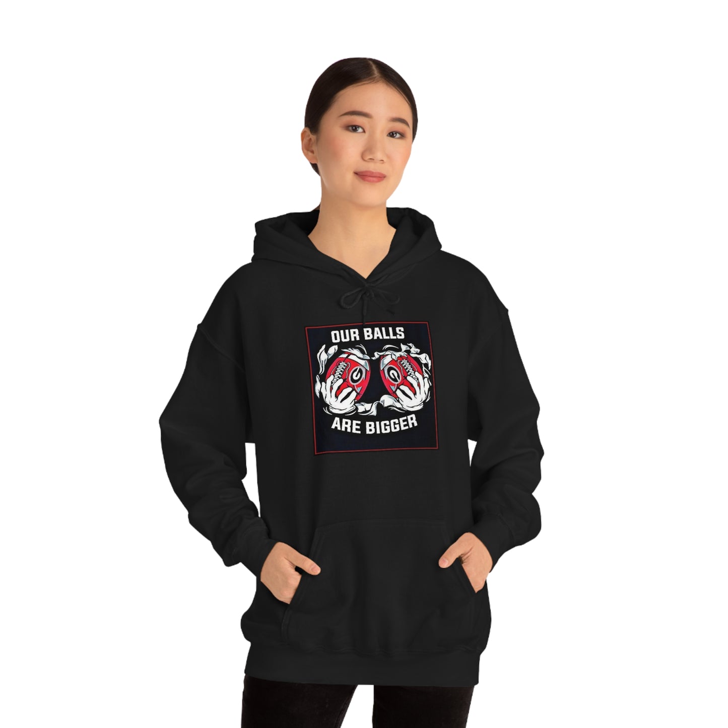 Georgia Bulldogs Unisex Heavy Blend Pullover Hoodie