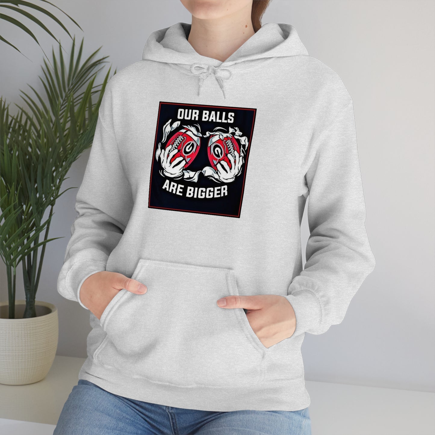 Georgia Bulldogs Unisex Heavy Blend Pullover Hoodie