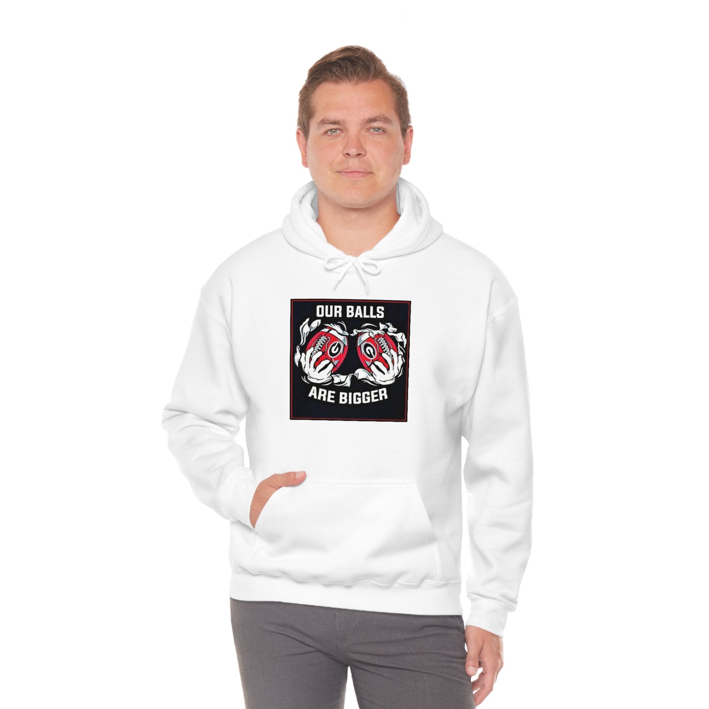 Georgia Bulldogs Unisex Heavy Blend Pullover Hoodie