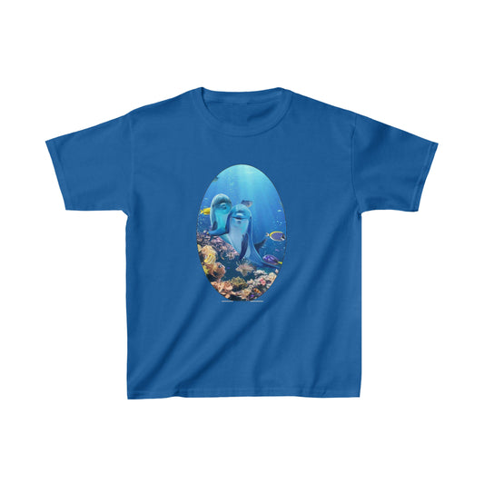 Kids Dolphin Heavy Cotton Tee