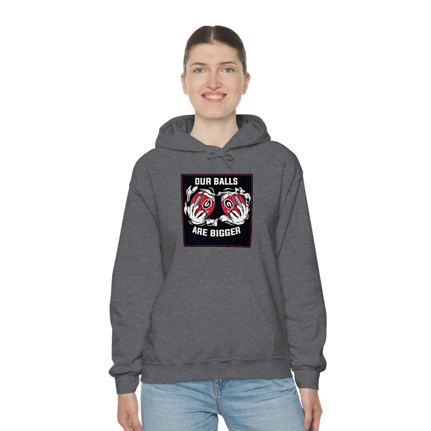 Georgia Bulldogs Unisex Heavy Blend Pullover Hoodie