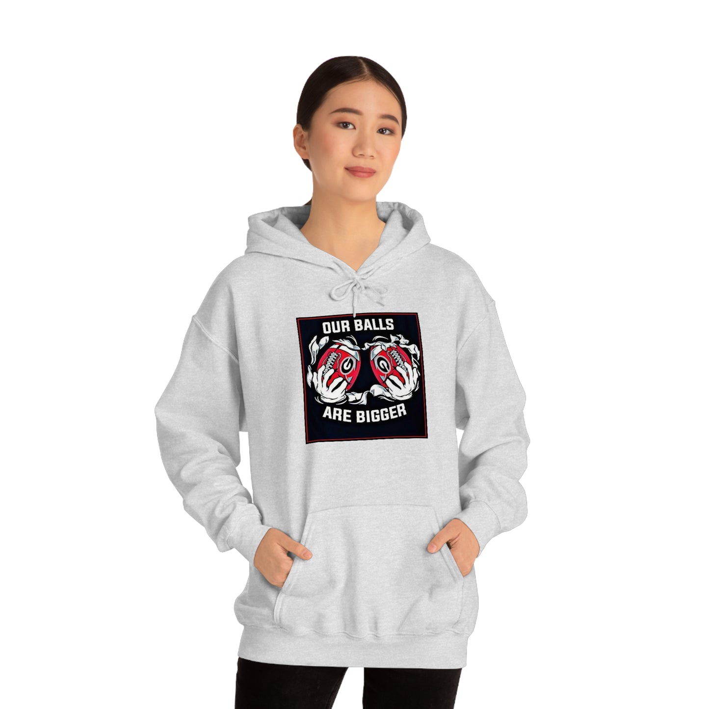 Georgia Bulldogs Unisex Heavy Blend Pullover Hoodie
