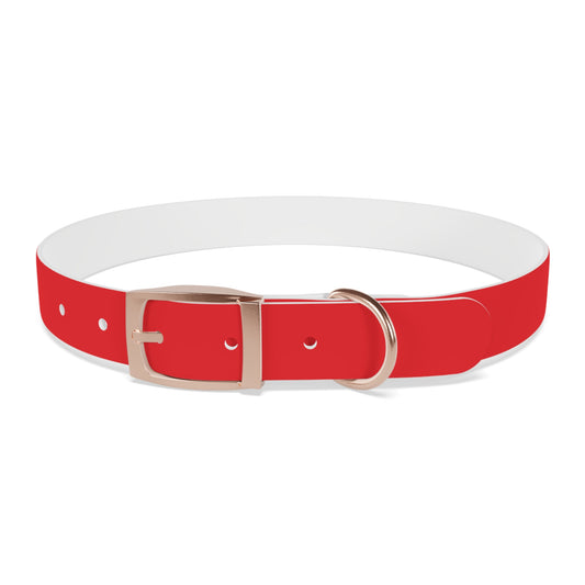 Red Kitsune Dog Collar