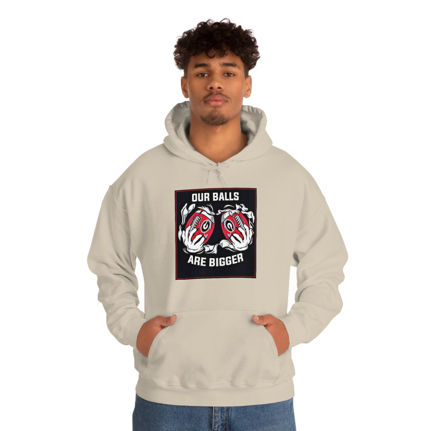 Georgia Bulldogs Unisex Heavy Blend Pullover Hoodie